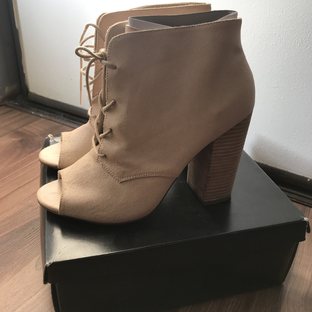 ASOS Peep Toe Bootie (Size 9) - NIB